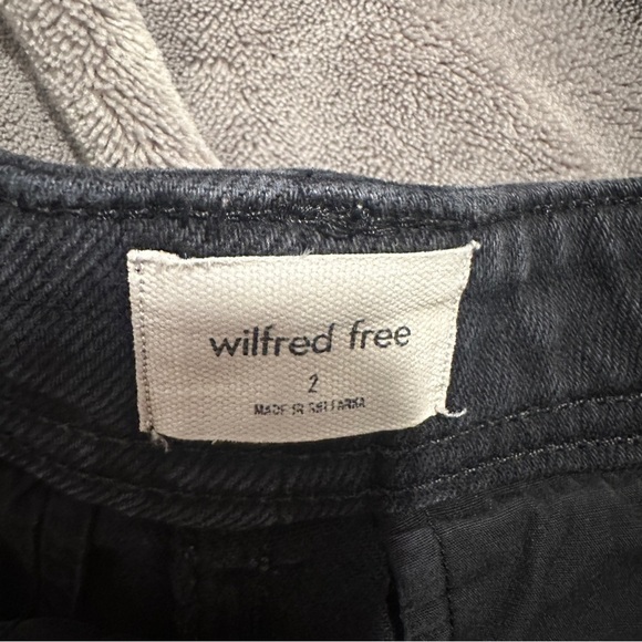 Wilfred Free Aritzia Black Modern Cargo Utility Pants High Waisted Size 2 Womens - Picture 14 of 16